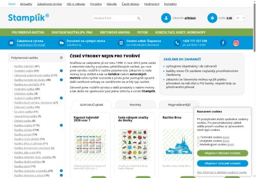 Zobrazit webové stránky Stamplik – výroba razítek