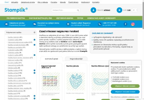 Zobrazit webové stránky Stamplik – výroba razítek
