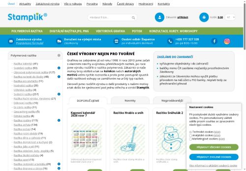 Zobrazit webové stránky Stamplik – výroba razítek