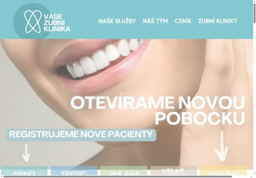 Zobrazit webové stránky Stomatologické centrum Třebíč