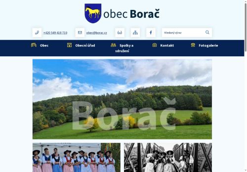Zobrazit webové stránky Obecní úřad Borač