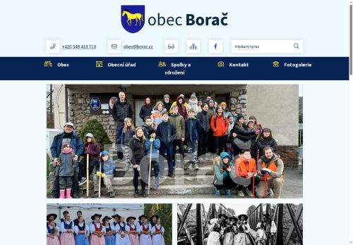 Zobrazit webové stránky Obecní úřad Borač