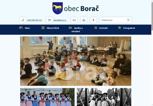 Zobrazit webové stránky Obecní úřad Borač