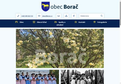 Zobrazit webové stránky Obecní úřad Borač