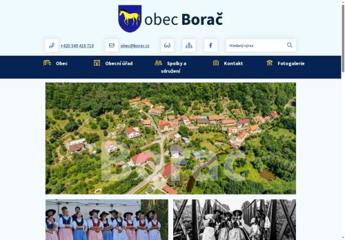 Zobrazit webové stránky Obecní úřad Borač