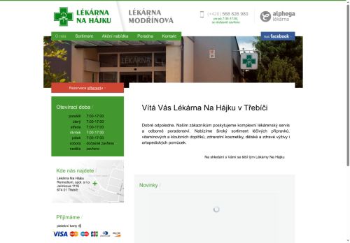 Zobrazit webové stránky Lékárna Na Hájku