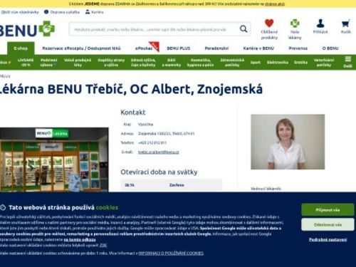 Lékárna Benu Třebíč