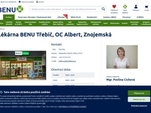 Lékárna Benu Třebíč