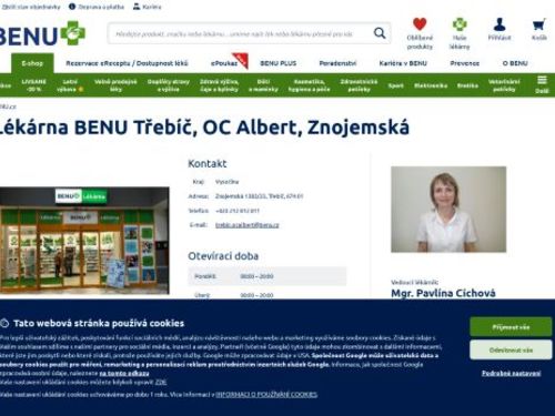 Lékárna Benu Třebíč