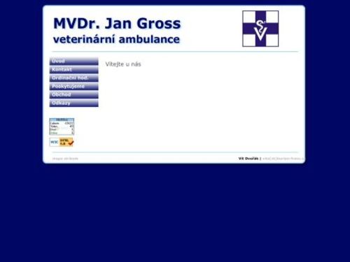 Veterinární ordinace - MVDr. Jan Gross, MVDr. Lenka Grossová