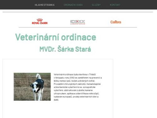 Veterinární ordinace - MVDr. Šárka Stará