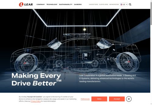 Lear Corporation Czech Republic s.r.o. nabízí práci na pozici Seřizovač lisovny plastů (m/ž) v obci Vyškov