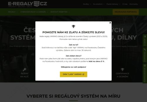 Zobrazit webové stránky METALPRES s.r.o.