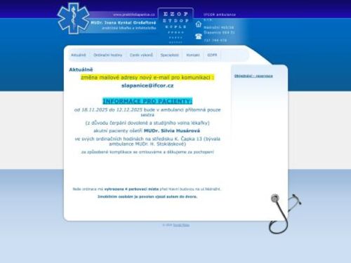 Praktický lékař - MUDr. Petra Procházková