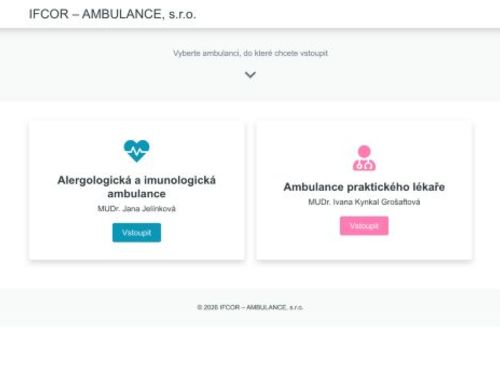 Praktický lékař - MUDr. Petra Procházková