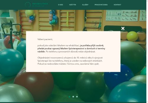 Zobrazit webové stránky Rehabilitace - Burianová, s. r. o.