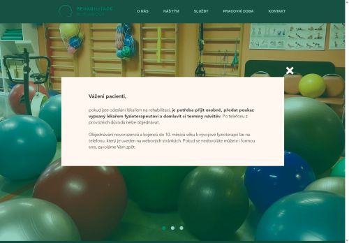 Zobrazit webové stránky Rehabilitace - Burianová, s. r. o.