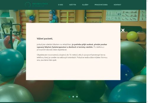 Zobrazit webové stránky Rehabilitace - Burianová, s. r. o.