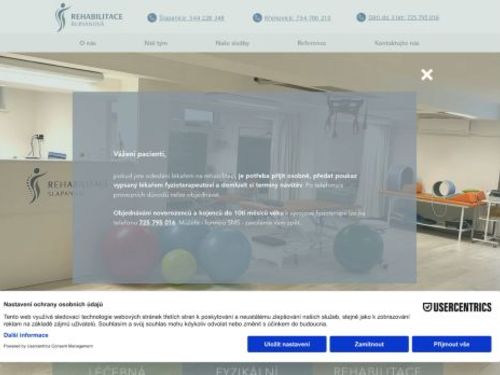 Rehabilitace - Burianová, s. r. o.