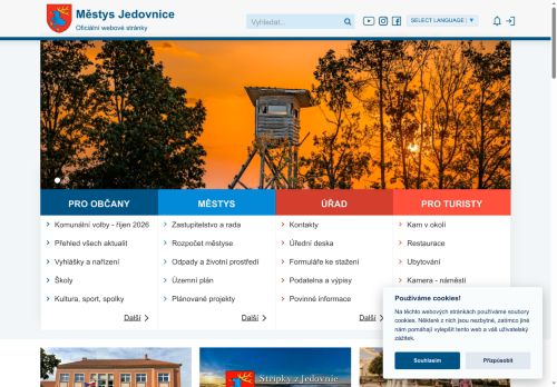 Zobrazit webové stránky Úřad městyse Jedovnice