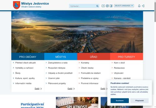 Zobrazit webové stránky Úřad městyse Jedovnice