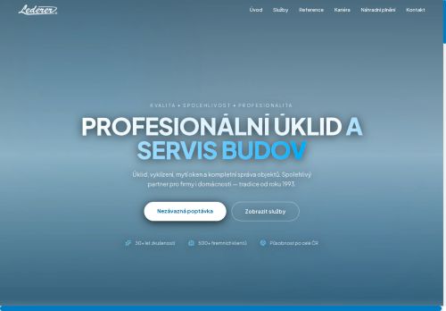Webové stránky Vladimír Lederer, Nymburk