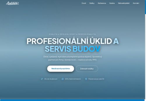 Webové stránky Vladimír Lederer, Nymburk
