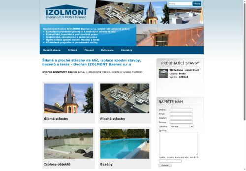 Zobrazit webové stránky Dvořan IZOLMONT Bzenec