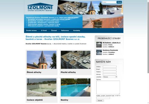 Zobrazit webové stránky Dvořan IZOLMONT Bzenec