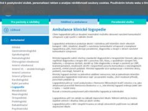 Ambulance klinické logopedie - Mgr. Ivona Vitouchová