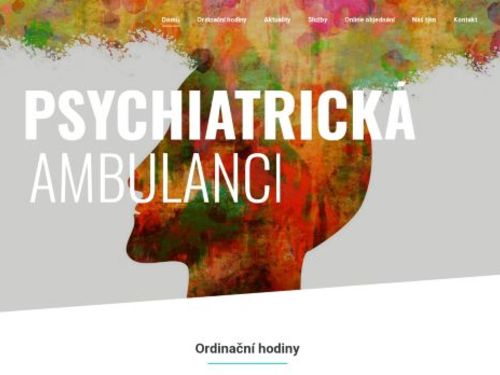 Ambulance psychiatrie a psychosomatiky - MUDr. Soňa Vavrincová, MUDr. Bohuslava Kašpárková