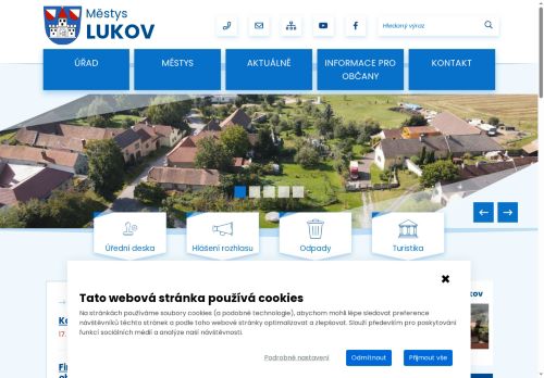 Zobrazit webové stránky Úřad městyse Lukov