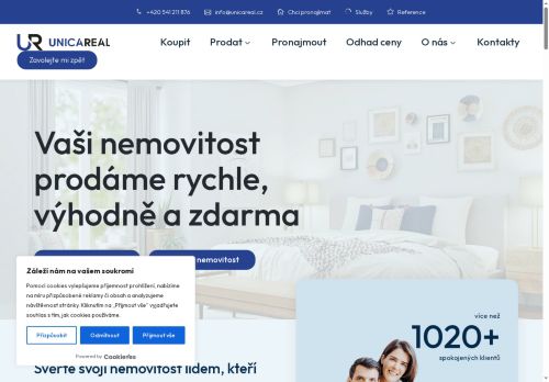 Zobrazit webové stránky Unicareal s.r.o.