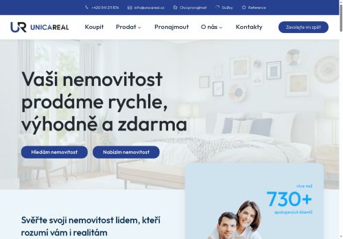 Zobrazit webové stránky Unicareal s.r.o.