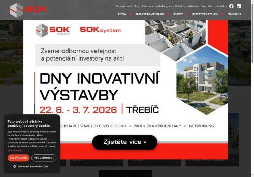 Zobrazit webové stránky S.O.K. Třebíč