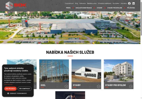 S.O.K. stavební, s.r.o. nabízí práci na pozici ZÁMEČNÍK (M/Ž) v obci Střítež