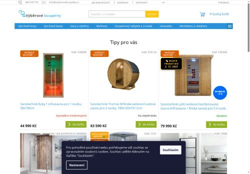 Zobrazit webové stránky Výběrové Koupelny