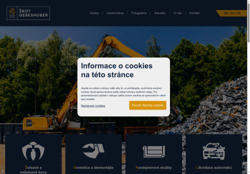 ŠROT GEBESHUBER s.r.o. nabízí práci na pozici Paliči / manipulační dělníci (m/ž) v obci Sokolnice