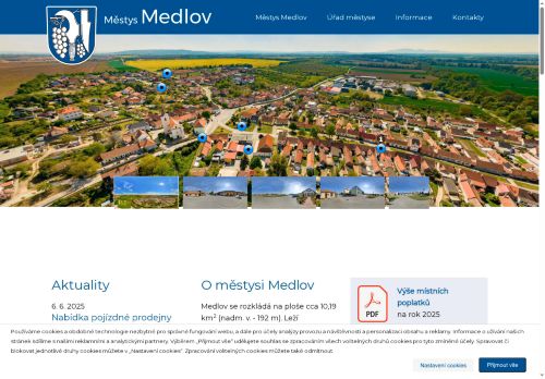 Zobrazit webové stránky Úřad městyse Medlov