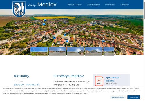 Zobrazit webové stránky Úřad městyse Medlov