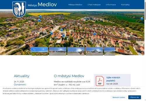 Zobrazit webové stránky Úřad městyse Medlov