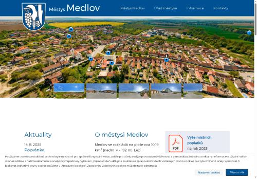 Zobrazit webové stránky Úřad městyse Medlov