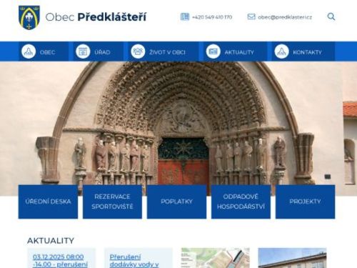 Obecní úřad Předklášteří