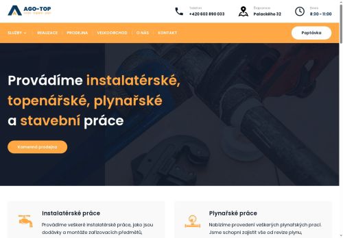 Zobrazit webové stránky AGO-TOP, s.r.o.
