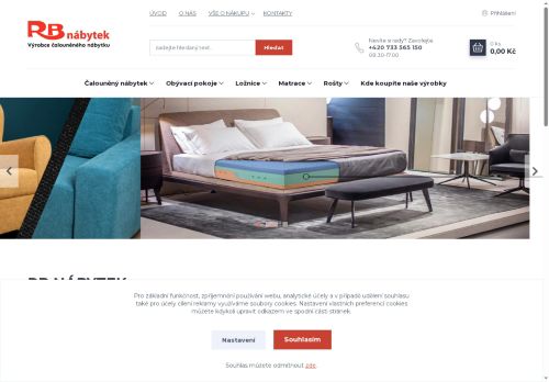 Zobrazit webové stránky Nábytek R. B.