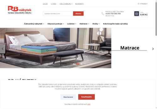 Zobrazit webové stránky RB nábytek