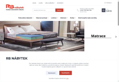 Zobrazit webové stránky Nábytek R. B.