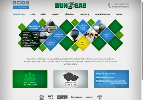 Zobrazit webové stránky HUNSGAS, s.r.o.