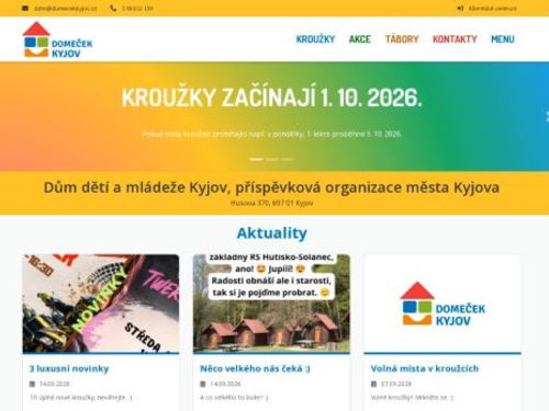 Dům dětí a mládeže Kyjov, příspěvková organizace města Kyjova