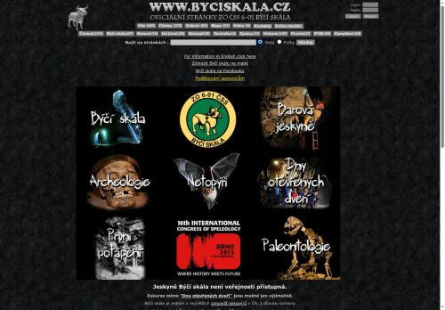Zobrazit webové stránky Býčí skála
